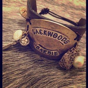 Sold !! Boutique cuff bracelet Backwood Barbie